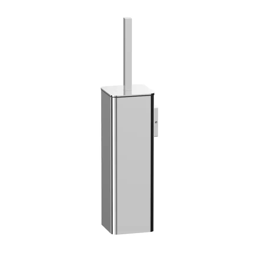 Ершик для унитаза Whitecross CUBO chrome, CU2472CR, Хром фото 1