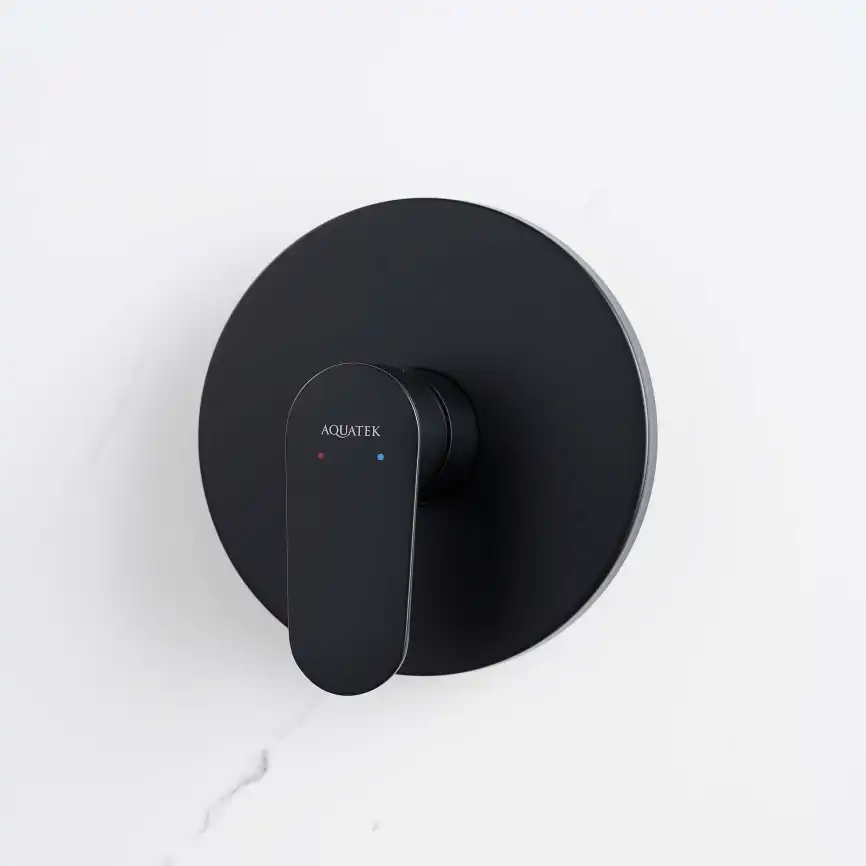 Смеситель для душа Aquatek Ника AQ1866MB, Черный матовый фото 9
