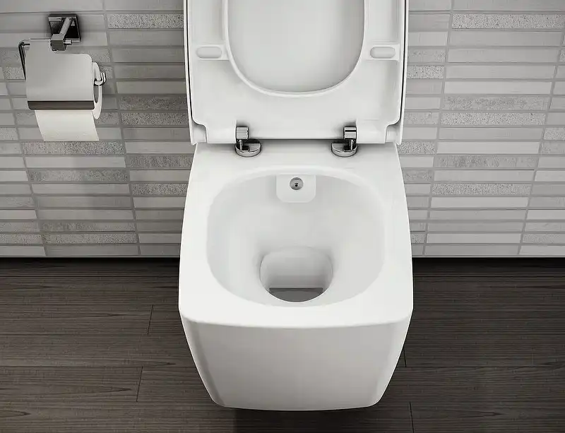 Унитаз Vitra Metropole 7672B003-1687 подвесной без сиденья с емкостью для чистящей жидкости, с функцией биде и встроенным смесителем фото 5