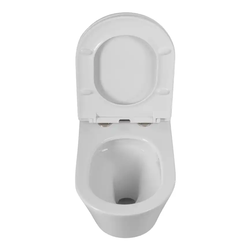 Подвесной унитаз CEZARES LINER CZR-3808-53-TH-TOR/SC, со смывом TORNADO, с сиденьем микролифт фото 7