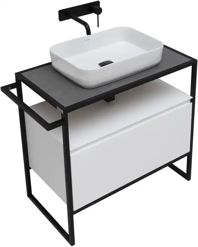 Тумба под раковину Allen Brau Priority 80 1.31002.WM белый матовый фото 14