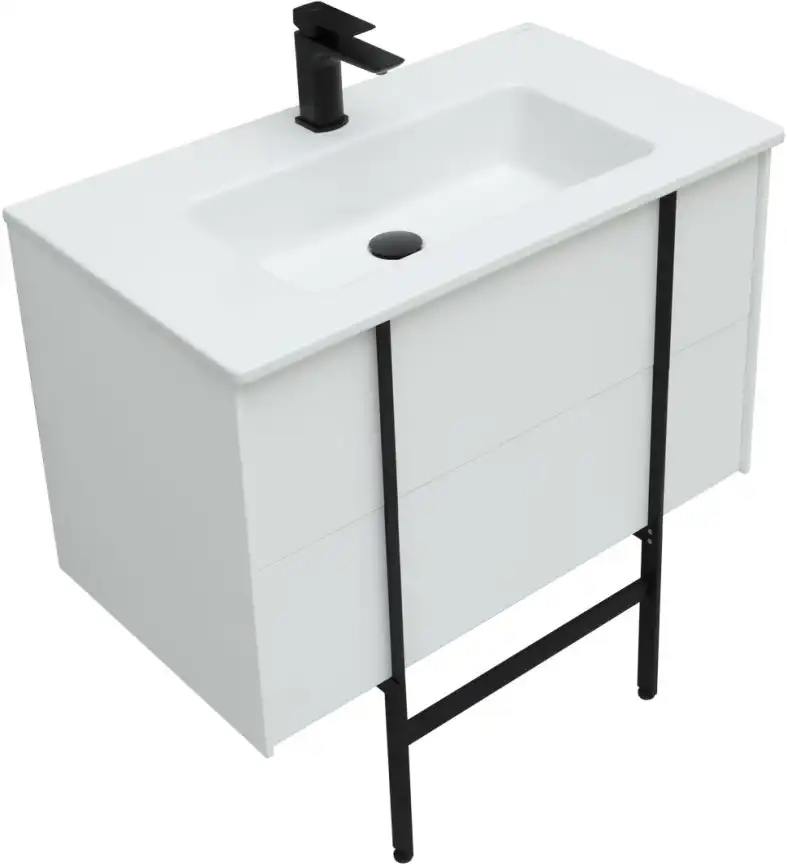 Тумба под раковину Allen Brau Reality 80 1.32005.WM белый матовый фото 35