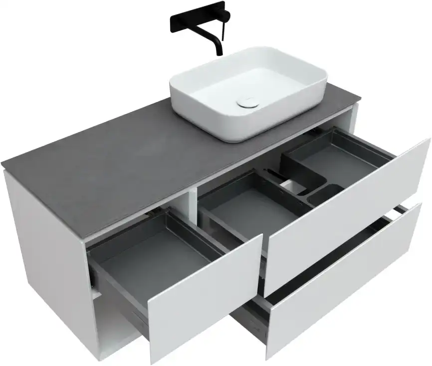 Тумба под раковину Allen Brau Infinity 120 1.21007.WM R белый матовый фото 9