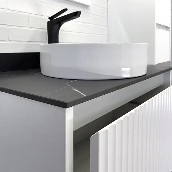 Тумба с умывальником Comforty Марсель 75 Белый, 00-00012270 фото 8