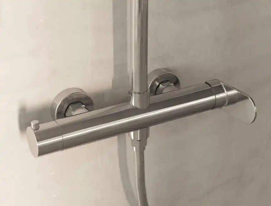 Душевая система  Vincea Rondo VSFS-1R0CH VSFS-1R0CH для душа без излива, хром фото 4