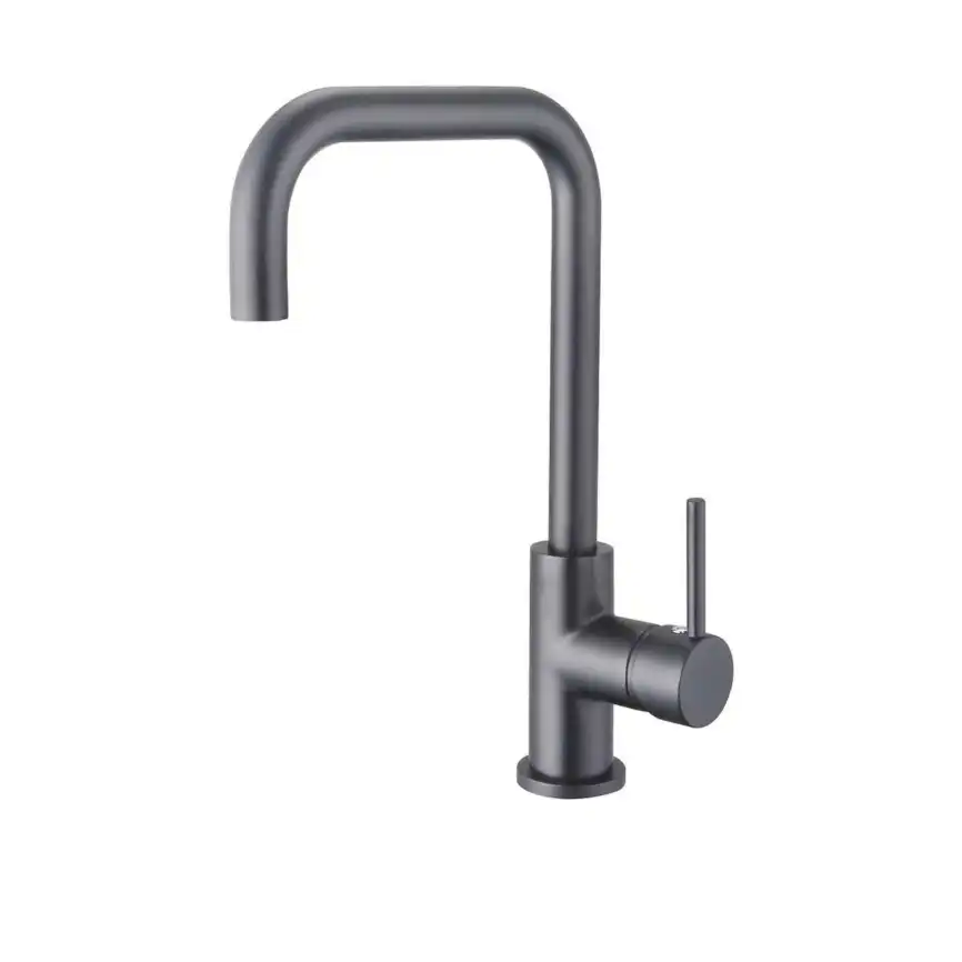 Смеситель для кухни Aquatek Вега AQ1080BGM, Оружейная сталь фото 1