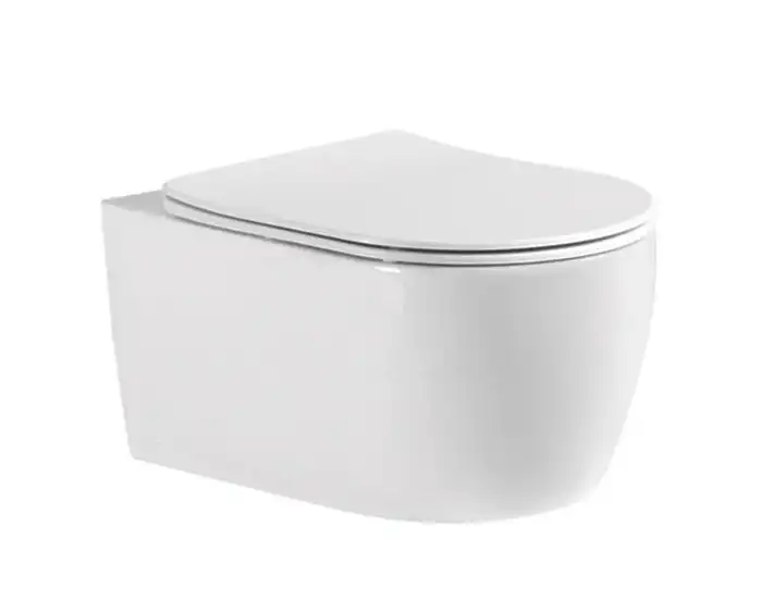 Унитаз с инсталляцией SET AQUATEK ЕВРОПА cmp016 с сиденьем микролифт и клавишей смыва Хром фото 3