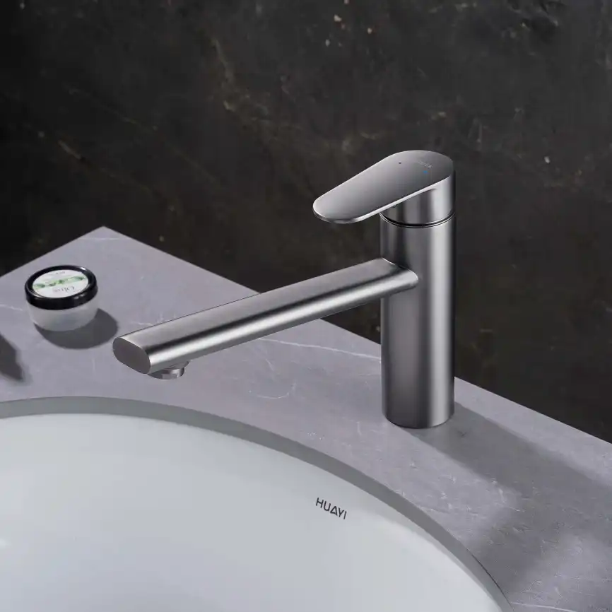 Смеситель для кухни Aquatek Ника AQ1880BGM, Оружейная сталь фото 7