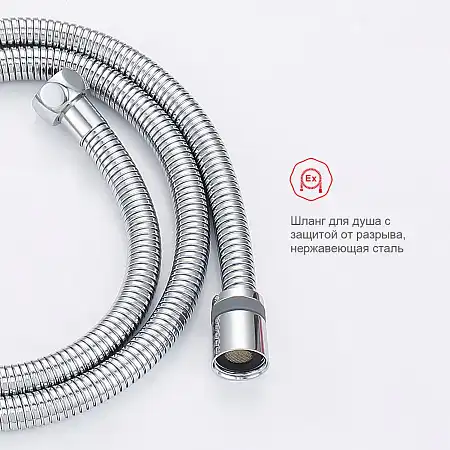 Смеситель с гигиеническим душем Raglo R24.56 с термостатом, Хром фото 5