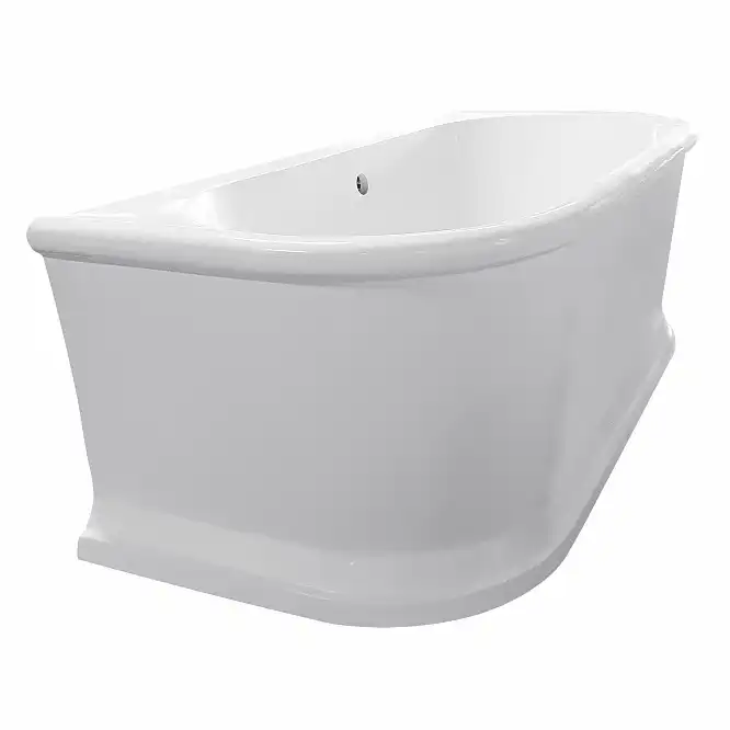 Ванна из литьевого мрамора  Aqua de Marco PENELOPA 168х80 Белая 1168WPEN фото 10
