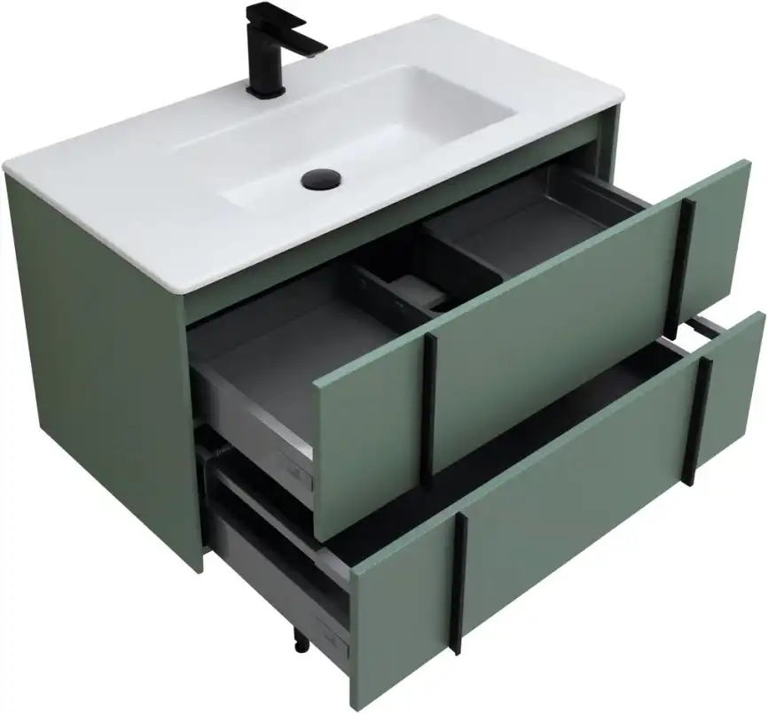 Тумба под раковину Allen Brau Reality 90 1.32006.CGM олива матовый фото 20