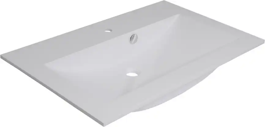 Раковина Dolomite Мадонна 90 marmite pernilla НФ-00007502 прямоугольная, Белая глянцевая фото 1