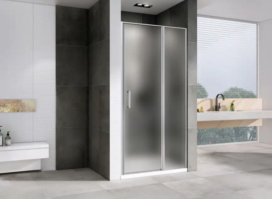 Душевая дверь Abber Sonnenstrand 120 см, AG04120MS, профиль Хром, стекло Матовое фото 2
