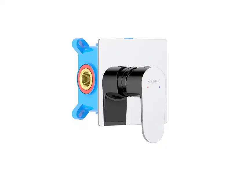 Смеситель для душа Aquatek Оберон AQ1266CR встраиваемый, с внутренней частью, Хром фото 3