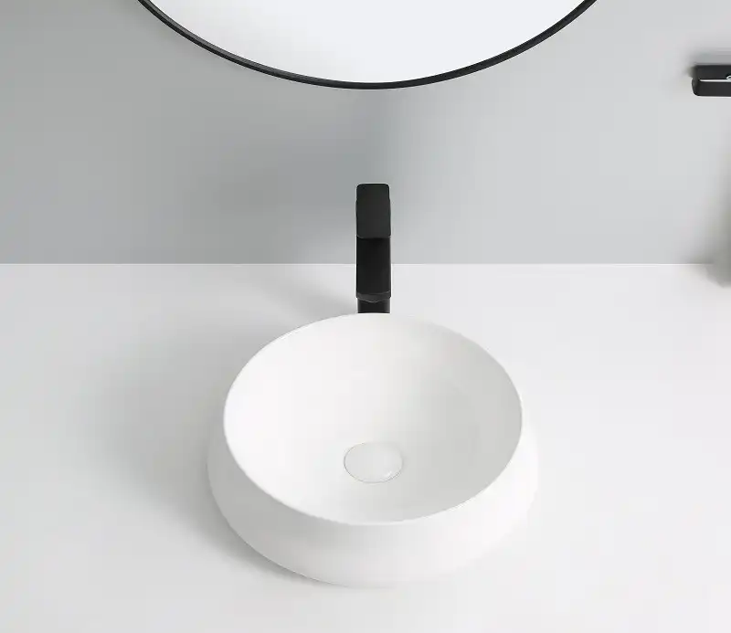 Раковина накладная CeramaLux 505х505х150 9426, цвет Белый фото 2