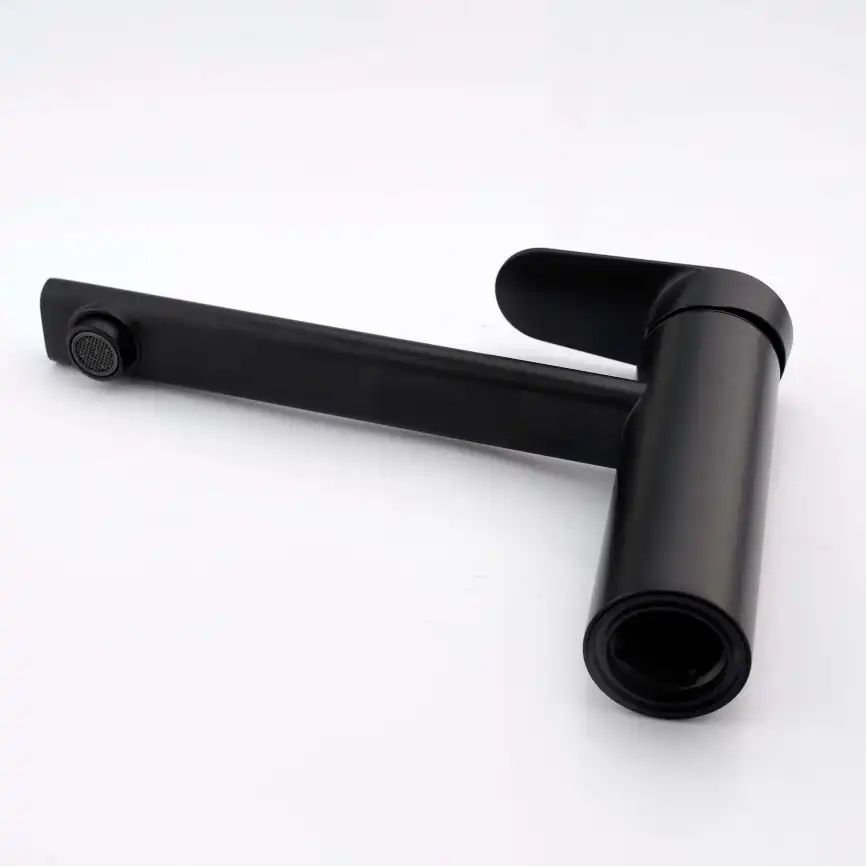 Смеситель для кухни Aquatek Ника AQ1880MB, Черный матовый фото 6