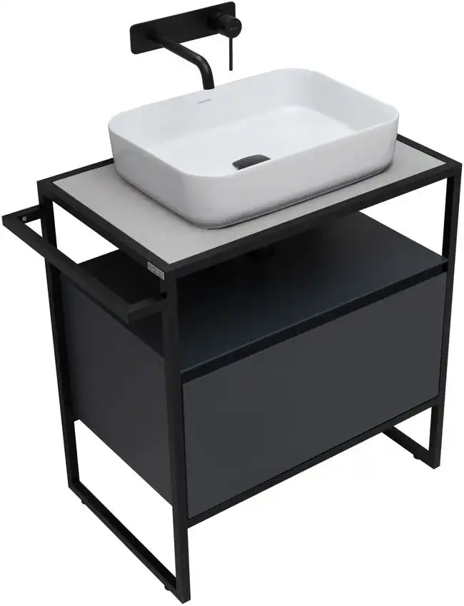 Тумба под раковину Allen Brau Priority 70 1.31001.AM антрацит матовый фото 11