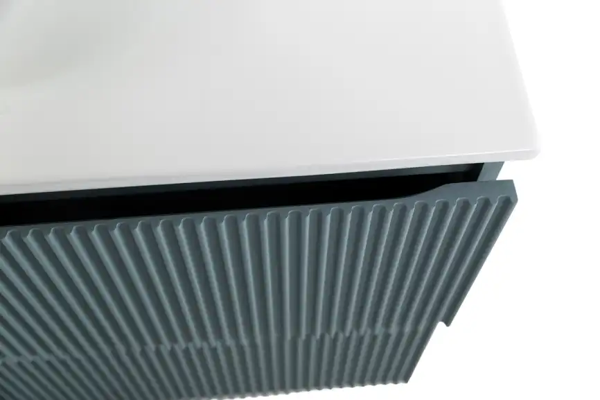 Тумба под раковину BelBagno UNO-1000-2C-SO-AO подвесная, Голубой Матовый фото 9