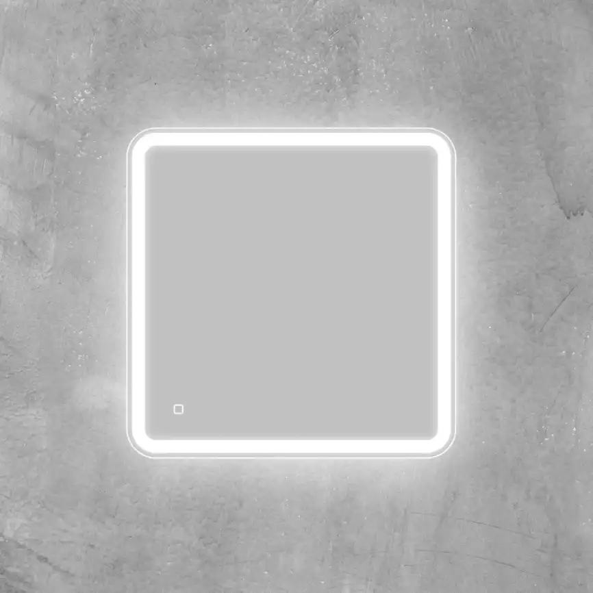 Зеркало BelBagno MARINO 60х60 SPC-MAR-600-600-LED-TCH с подстветкой, сенсорный выключатель фото 3