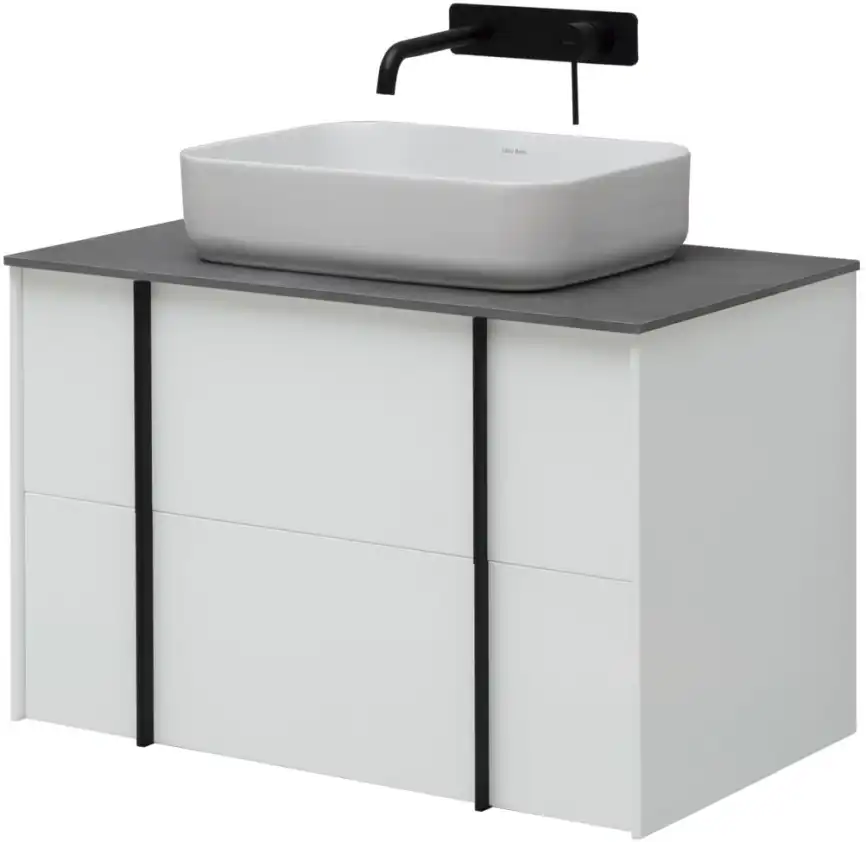 Тумба под раковину Allen Brau Reality 80 1.32005.WM белый матовый фото 12