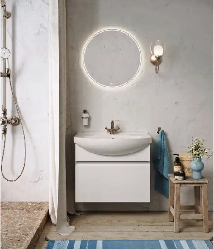 Тумба с раковиной подвесная Aqwella Rodos 105 см, ROD01101, цвет Белый фото 3