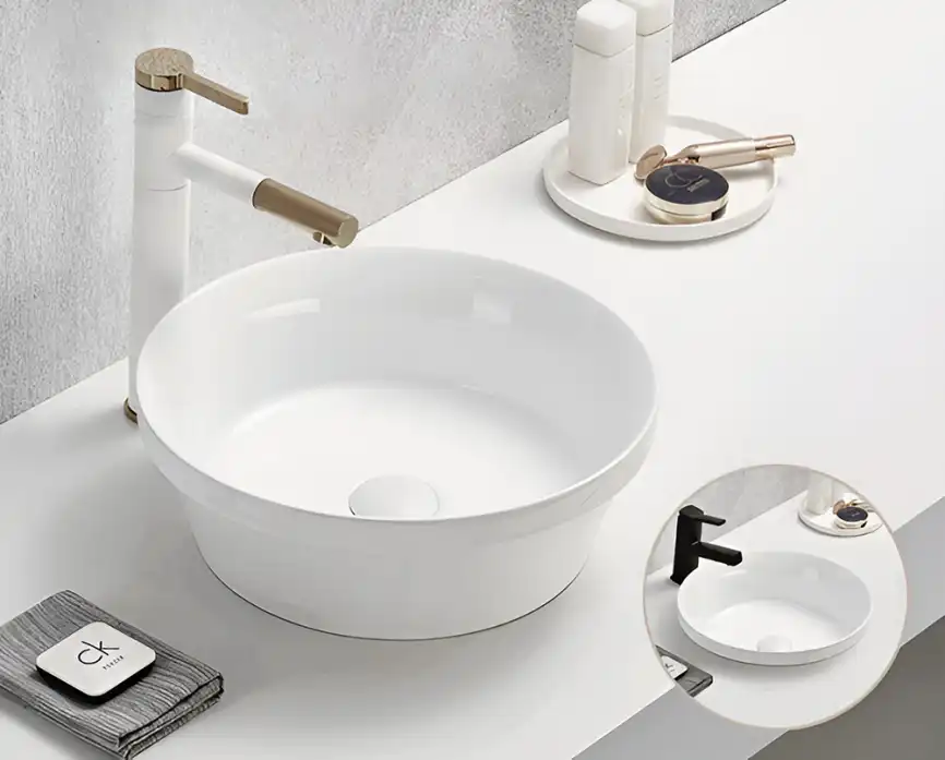 Раковина AVS Паула 40x40 белая фото 2