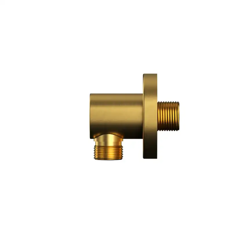 Шланговое подключение WHITECROSS Y brushed gold Y1008GLB, Золото брашированное фото 2