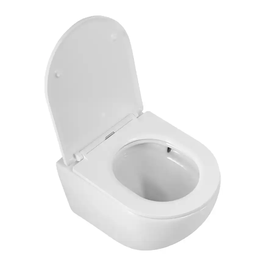 Подвесной унитаз CEZARES RELAX CZR-38088-49-TH-TOR/SC, со смывом TORNADO, с сиденьем микролифт фото 2