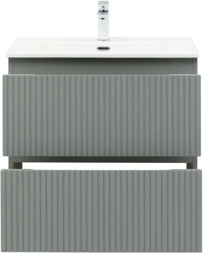 Тумба под раковину Aquanet Джейн (Flat) 70 мисти грин, подвесная, 335433 фото 9