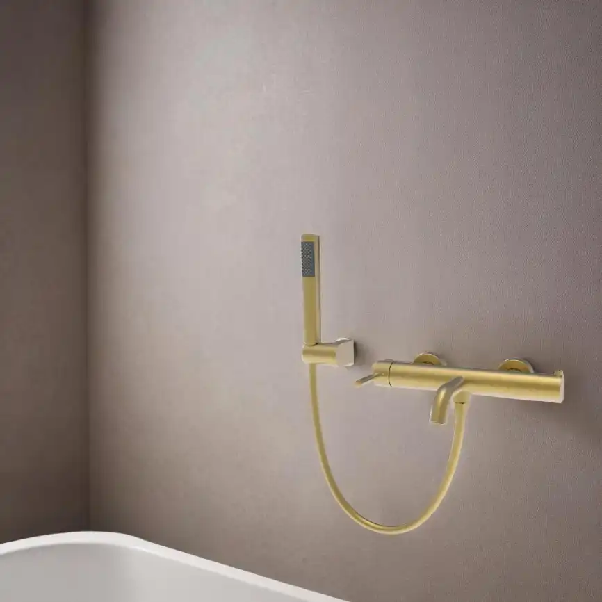 Смесители для ванны AVS Slimmer 811-111-BG, брашированное золото фото 9