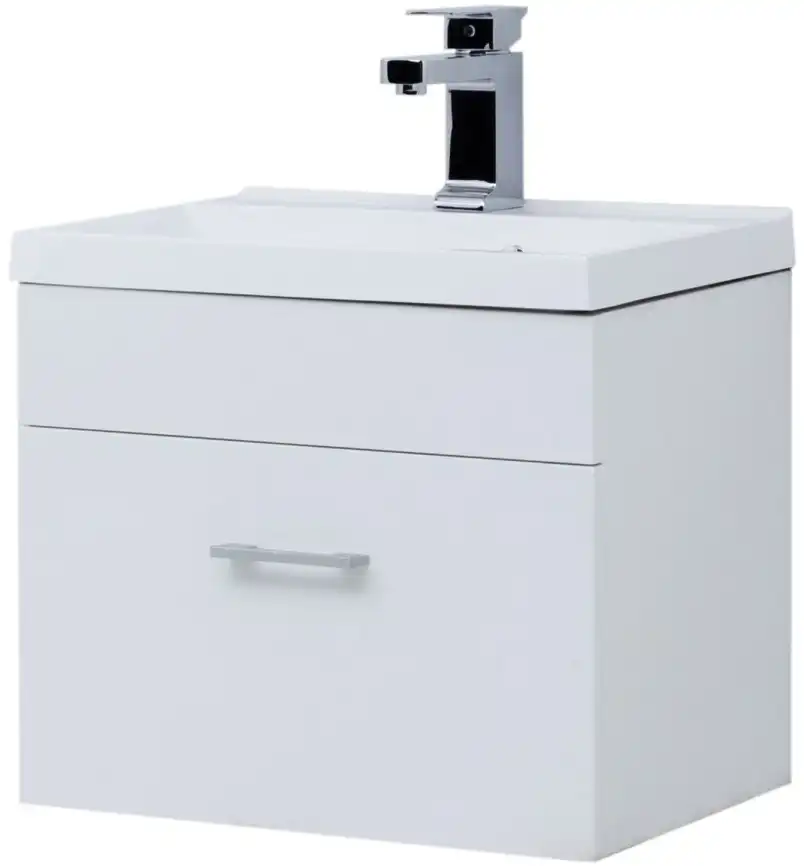Тумба под раковину Aquanet Нота 50 белый 159138 фото 7