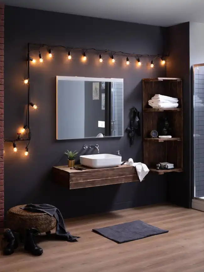 Раковина накладная Aquanet SOUL-1 50х40х13,5 прямоугольная, Белая глянцевая фото 15