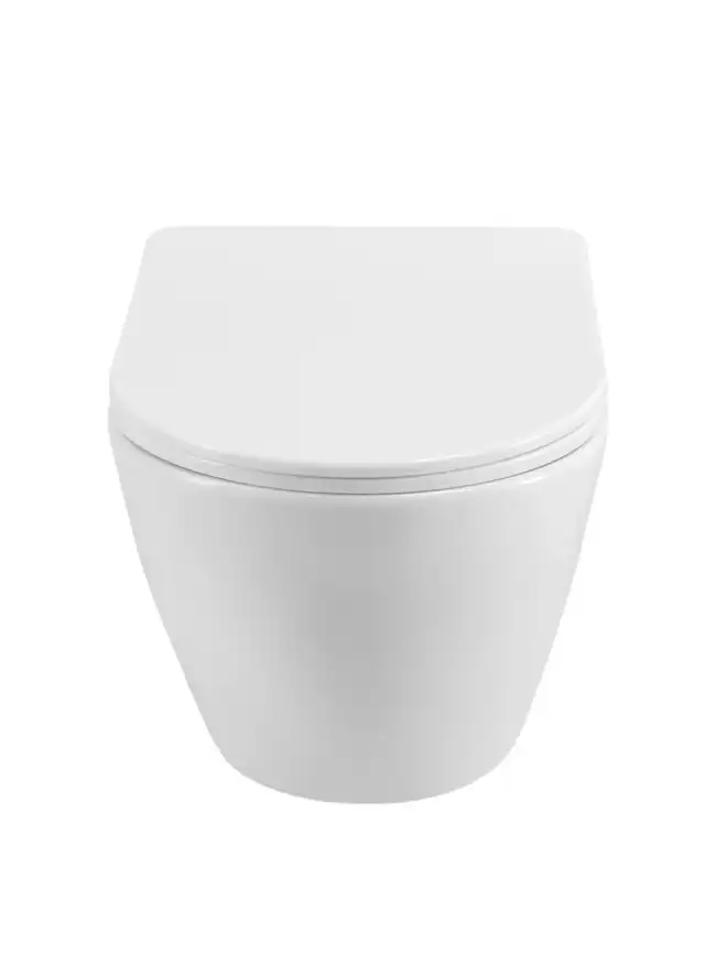 Унитаз подвесной BelBagno MARINO-TOR BB7026CH-TOR/SC безободковый с сиденьем и смывом TORNADO фото 5