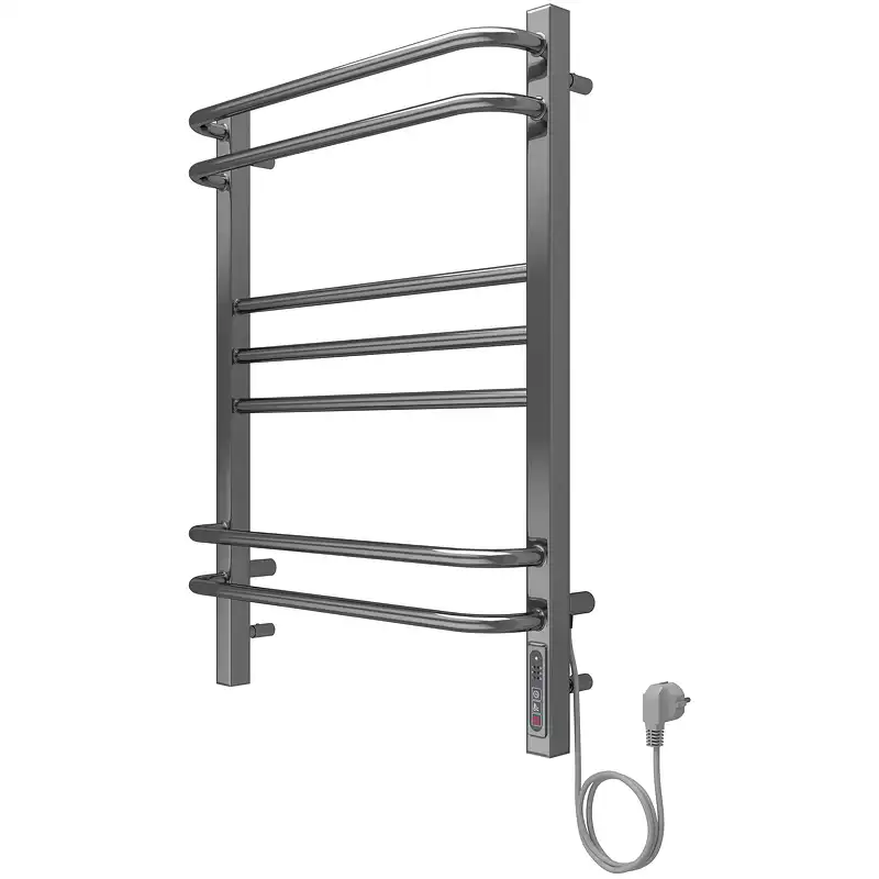 Полотенцесушитель электрический 50х70 Aquatek Бетта П7 AQ EL KRC0770CH, диммер справа, Хром фото 6