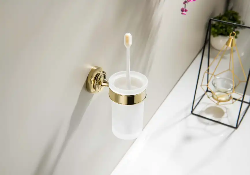 Стакан для ванной Aquatek Классик AQ4527PG, Золото глянцевое фото 3