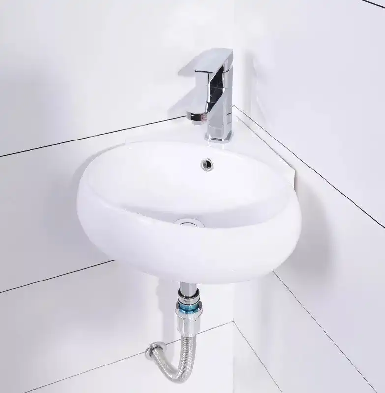 Умывальник CeramaLux 9359 350х350х130 Подвесная цвет Белый фото 5