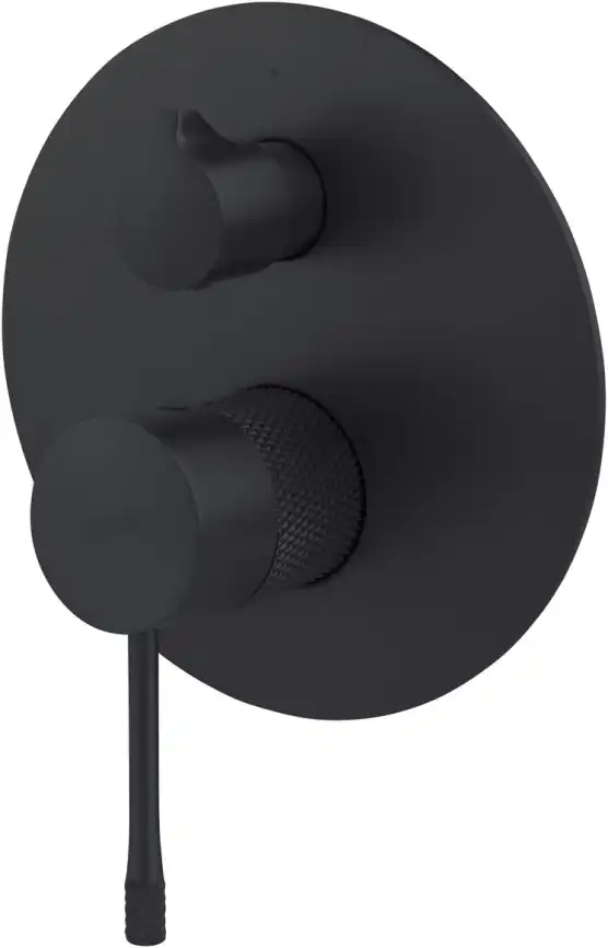 Смеситель для душа Allen Brau Priority 4.0 5.31C11-31 (с внутренней частью, 2 выхода) черный матовый фото 1