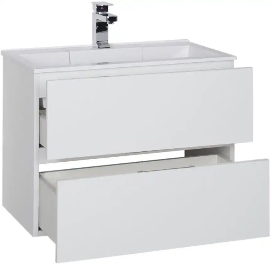 Тумба под раковину Aquanet Алвита 70 белый 184302 фото 4