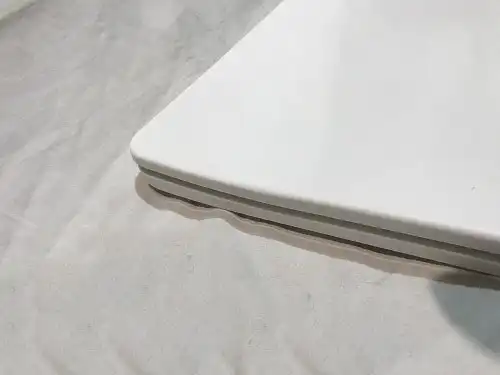 Унитаз-компакт CeramaLux 1219A, безободковый, с бачком и сидением микролифт Белый фото 5