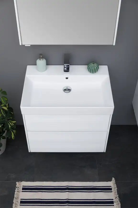 Тумба под раковину Aquanet Бруклин 60 белый 203958 фото 6