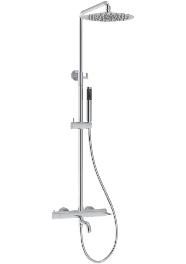 Душевая система  Vincea Villa VSFS-1VL1CH VSFS-1VL1CH для ванны с изливом, хром фото 3