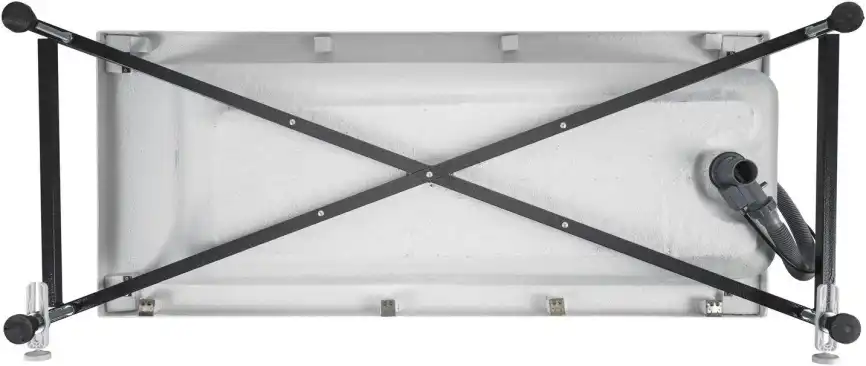 Акриловая ванна Aquanet Bright 165х70 (230255), на каркасе, белая фото 6