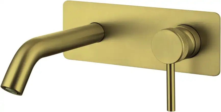 Смеситель для раковины Allen Brau Priority 5.31003-GB (с внутренней частью) золото фото 1