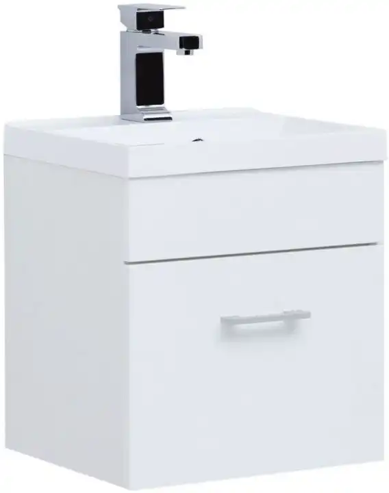 Тумба под раковину Aquanet Нота 40 белый 159137 фото 1