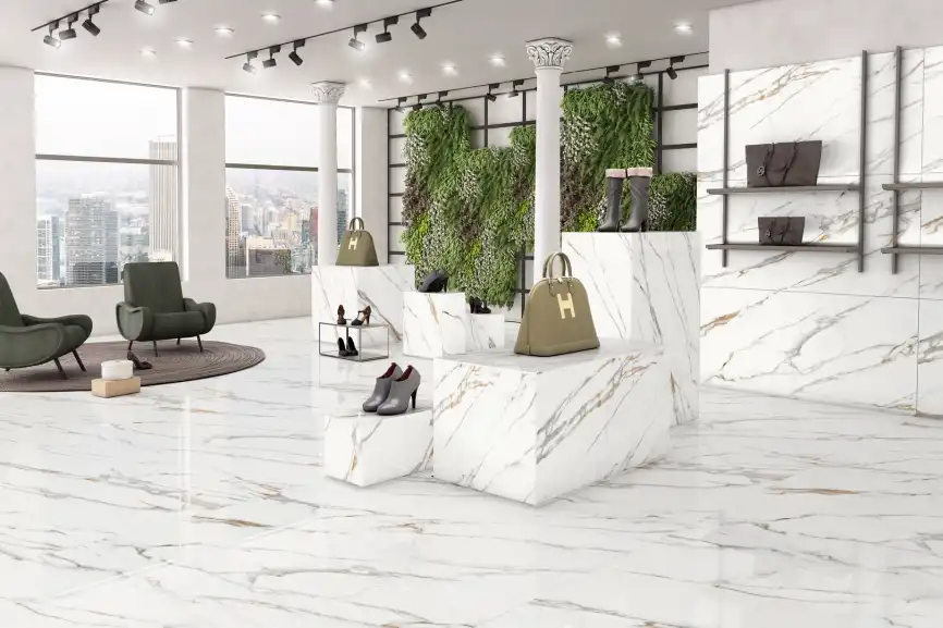 Керамогранит AZARIO MARVEL GOLD 80х160 Glossy (P231123012G) фото 5