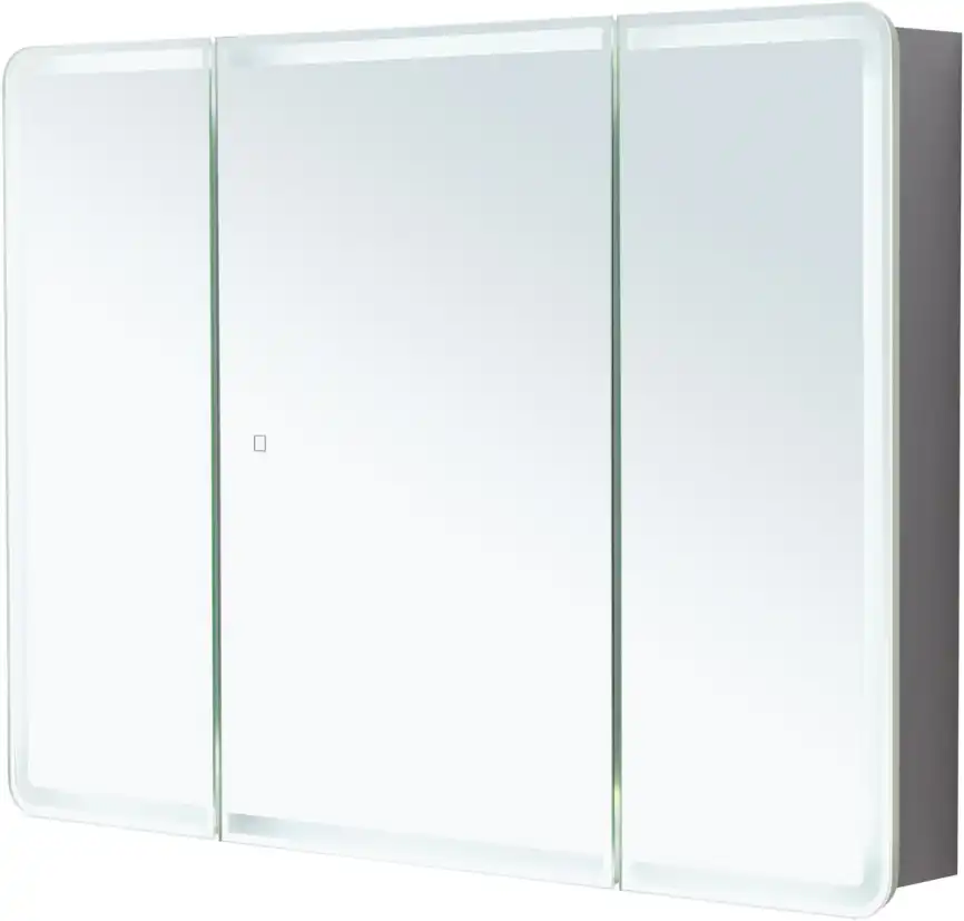 Зеркальный шкаф Aquanet Оптима 110 с LED подсветкой, 341428 фото 3