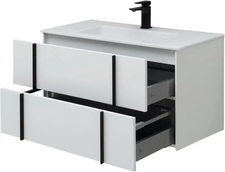 Тумба под раковину Allen Brau Reality 90 1.32006.WM белый матовый фото 11