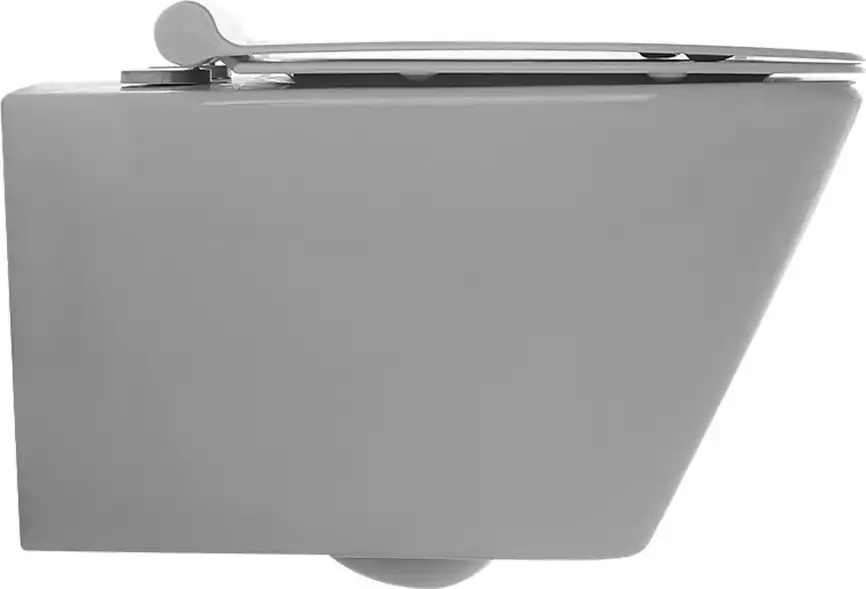 Унитаз подвесной Logan L2W с сидением Soft Close -SLIMSEAT, белый фото 3