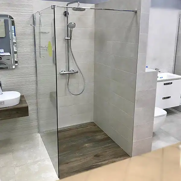 Душевая перегородка AVS Walk In 110 профиль хром, стекло прозрачное, 803-0014-200-11-CR-T фото 3