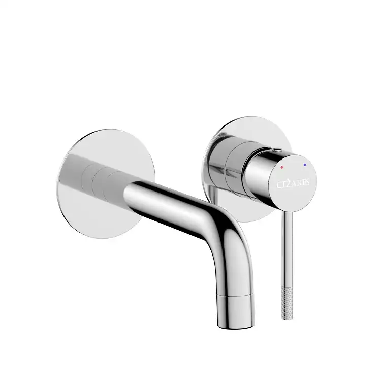 Смеситель для раковины  Cezares RELAX-BLI2-1-01-W0 встраиваемый, Хром фото 2